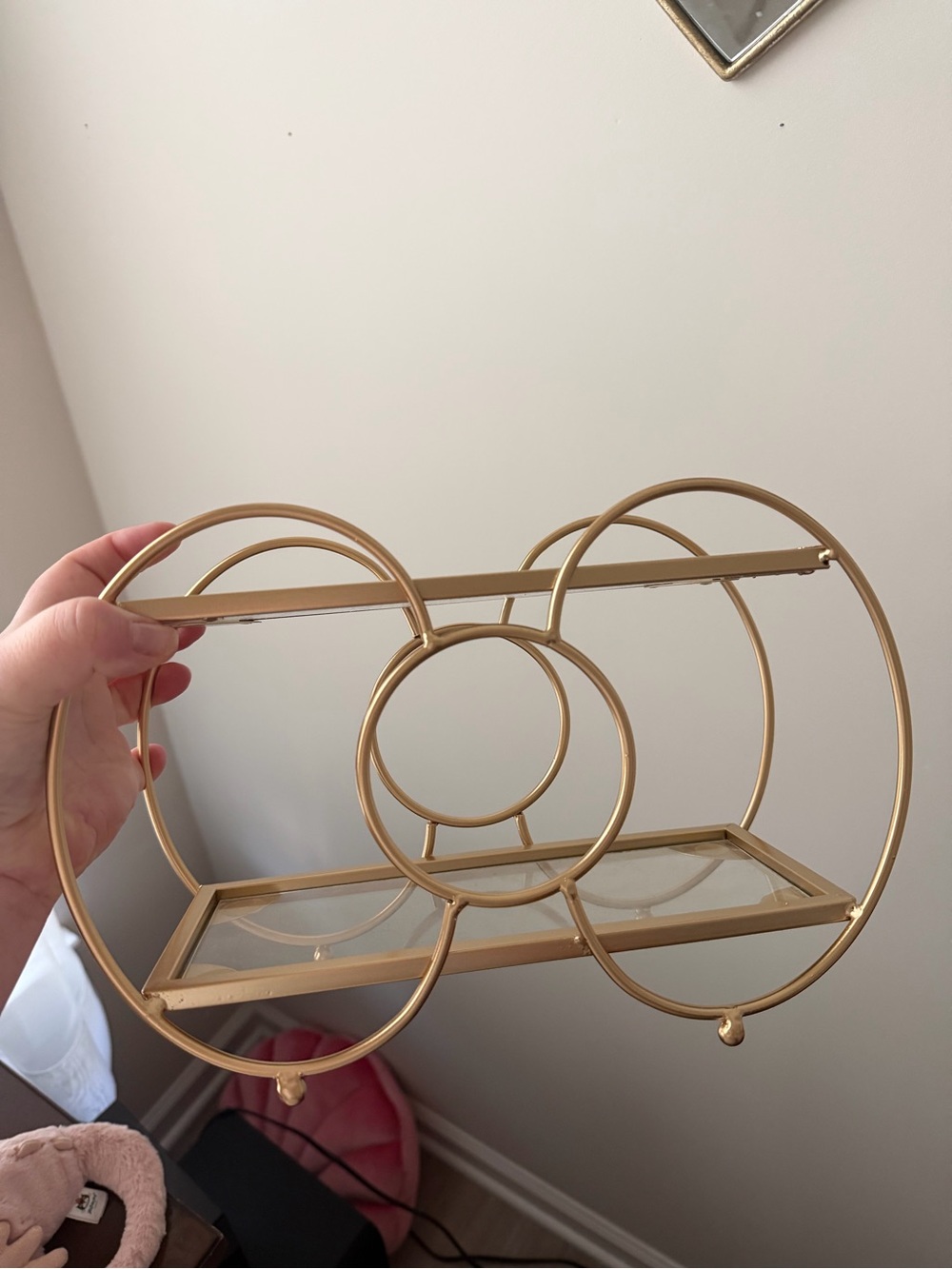 Gold Bow Shelf